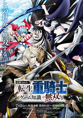日本动画被追放的转生重骑士用游戏知识开无双海报